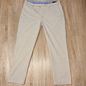 Polo Ralph Lauren Cotton Stretch Khaki Straight Chino Pants 38x32